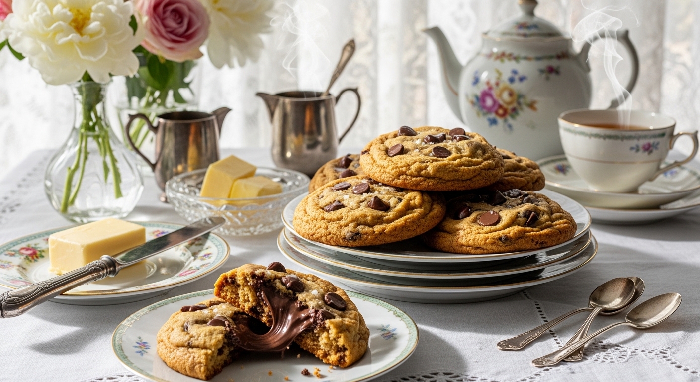 Candid Chocolate Chip Cookies