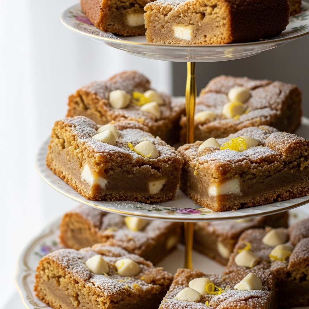 White Chocolate Lemon Honey Brownie