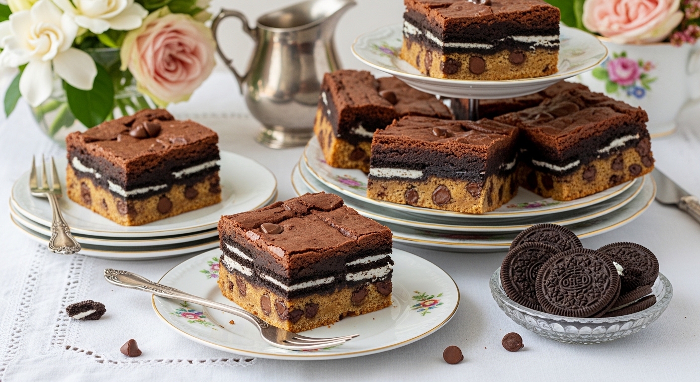 Blessed & Layered Slutty Brownies